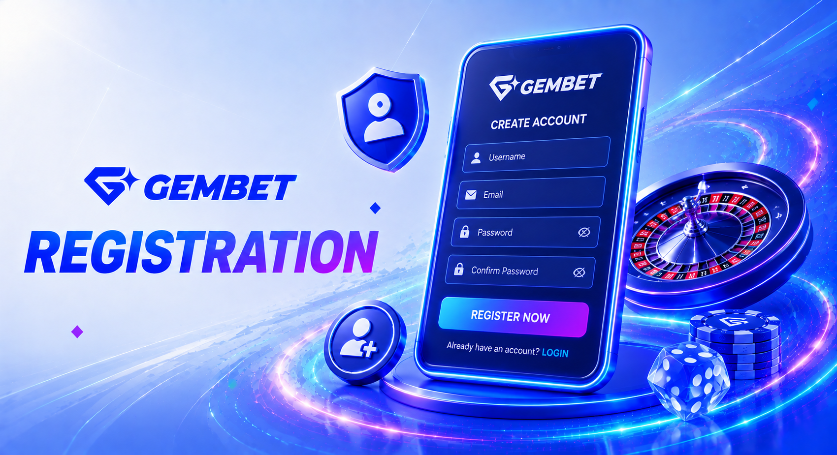 Gembet registration